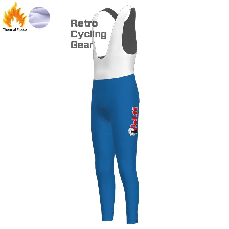 2013 lampre Fleece Retro Long Cycling Kits