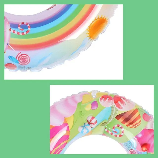 90Cm Pool Swim Ring-Pink