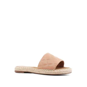 Catherine Quilted Slides