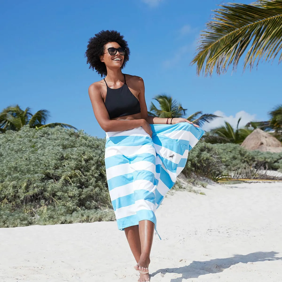 Dock & Bay Quick Dry Towel: Tulum Blue
