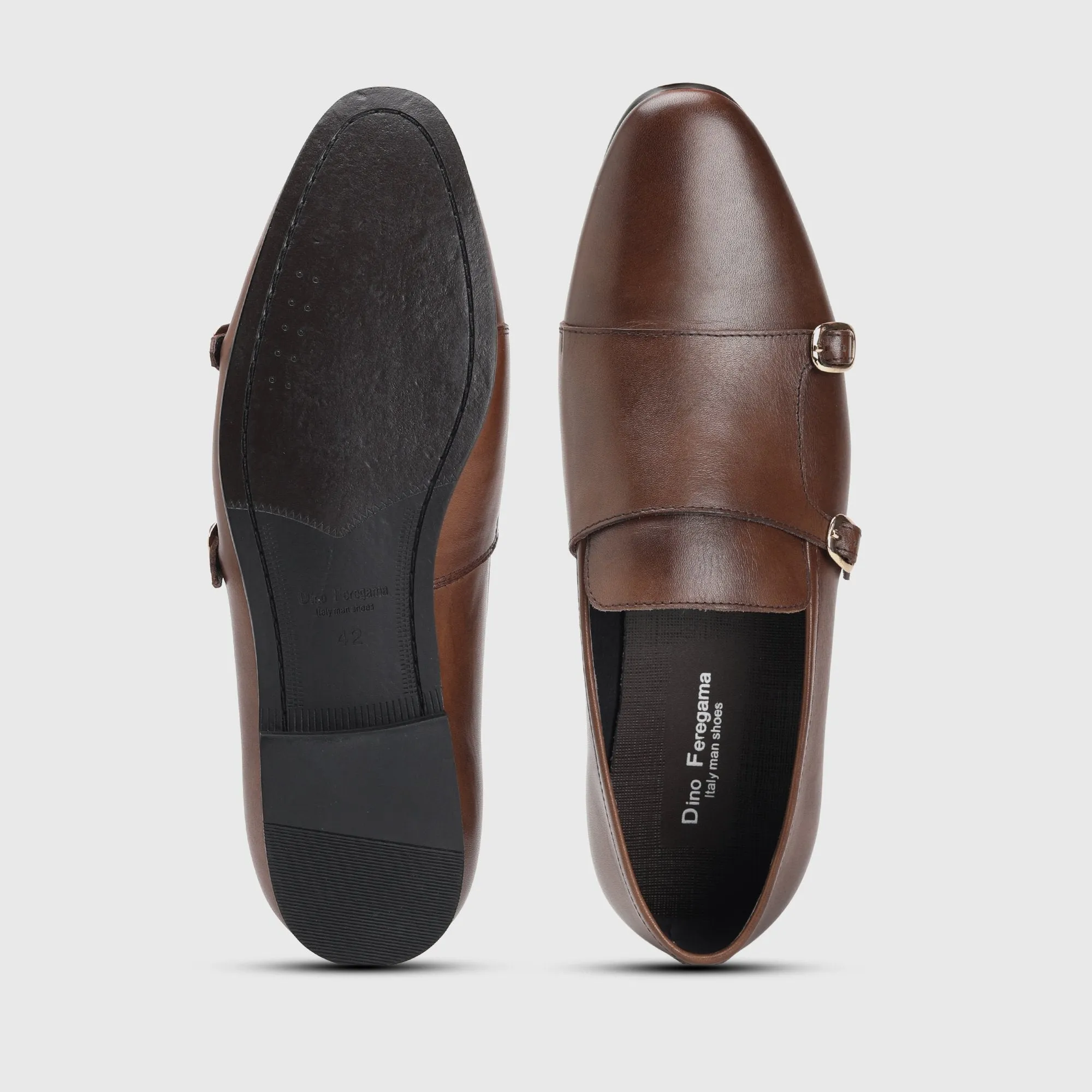 Double Buckle Low Cut Monk