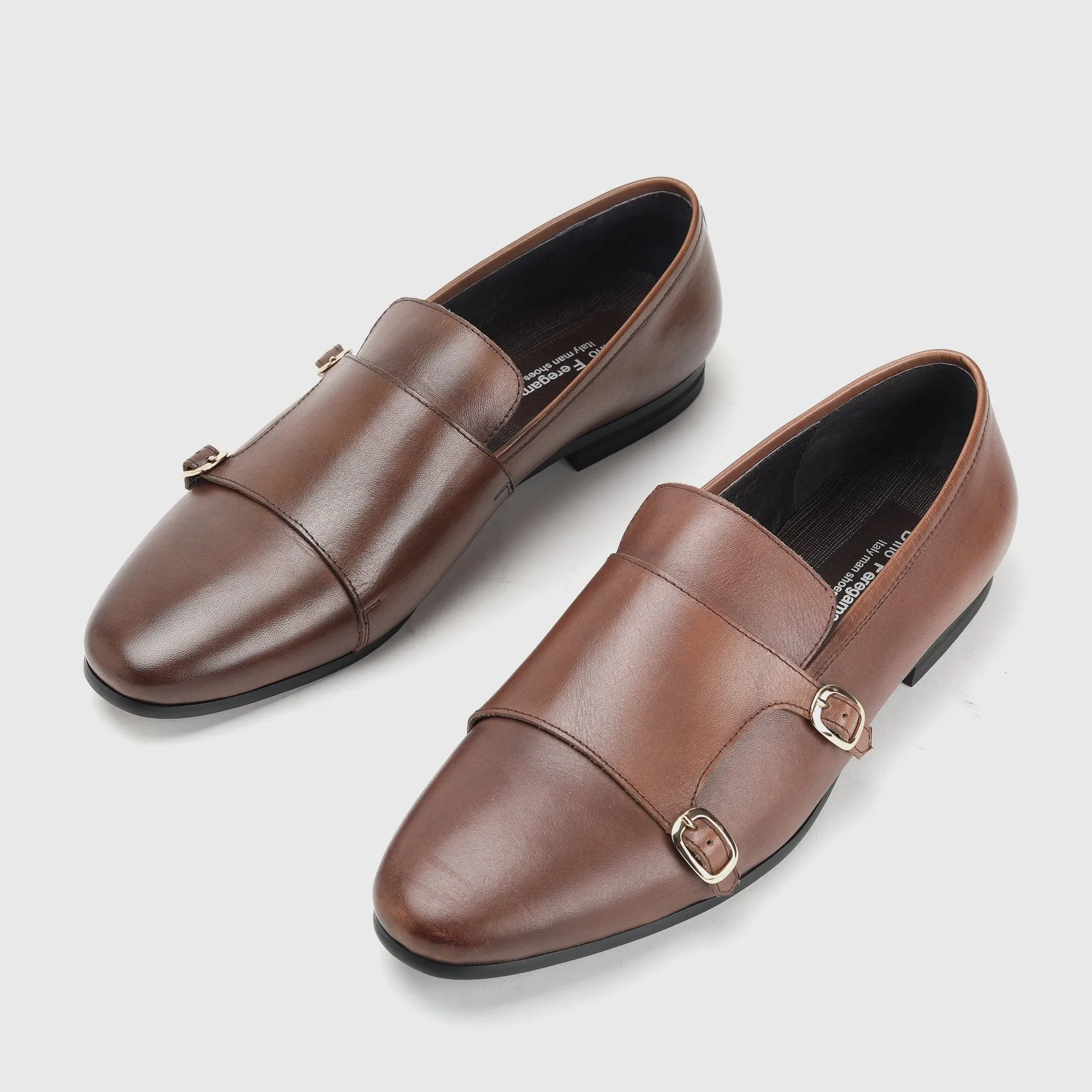 Double Buckle Low Cut Monk