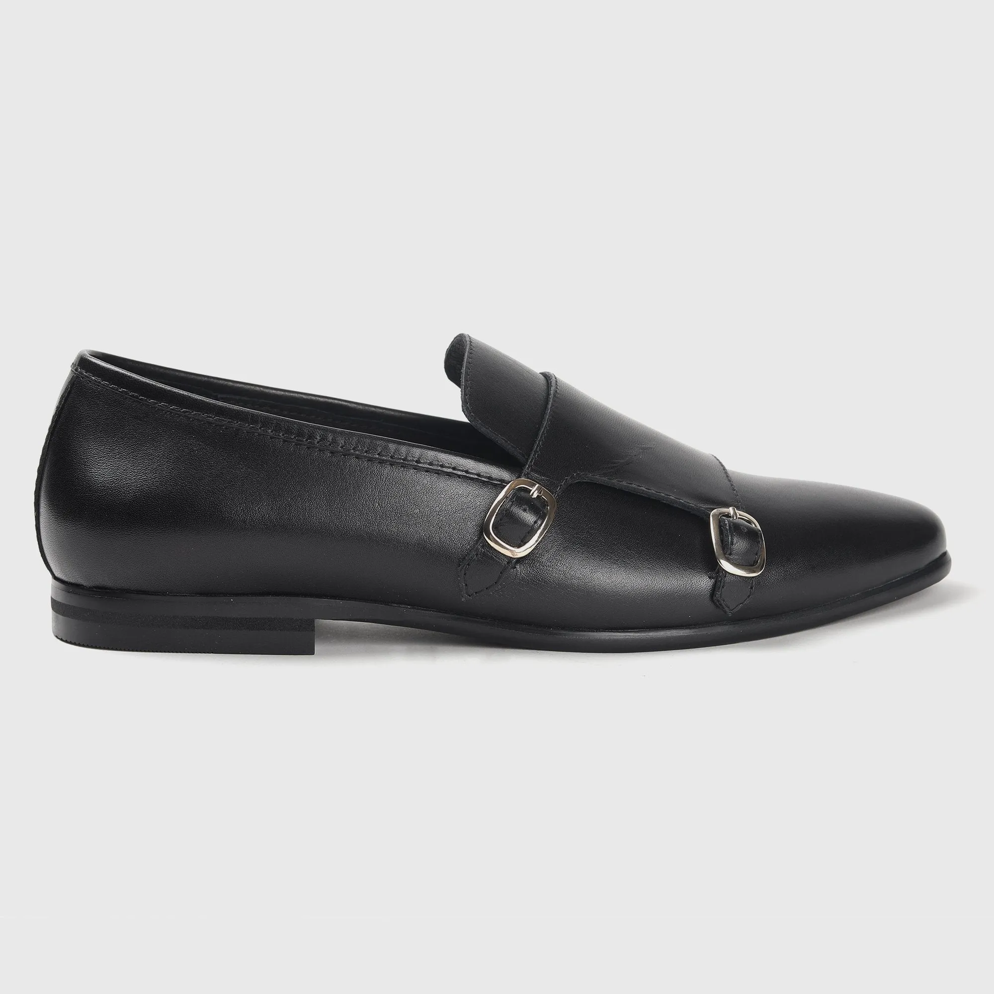 Double Buckle Low Cut Monk