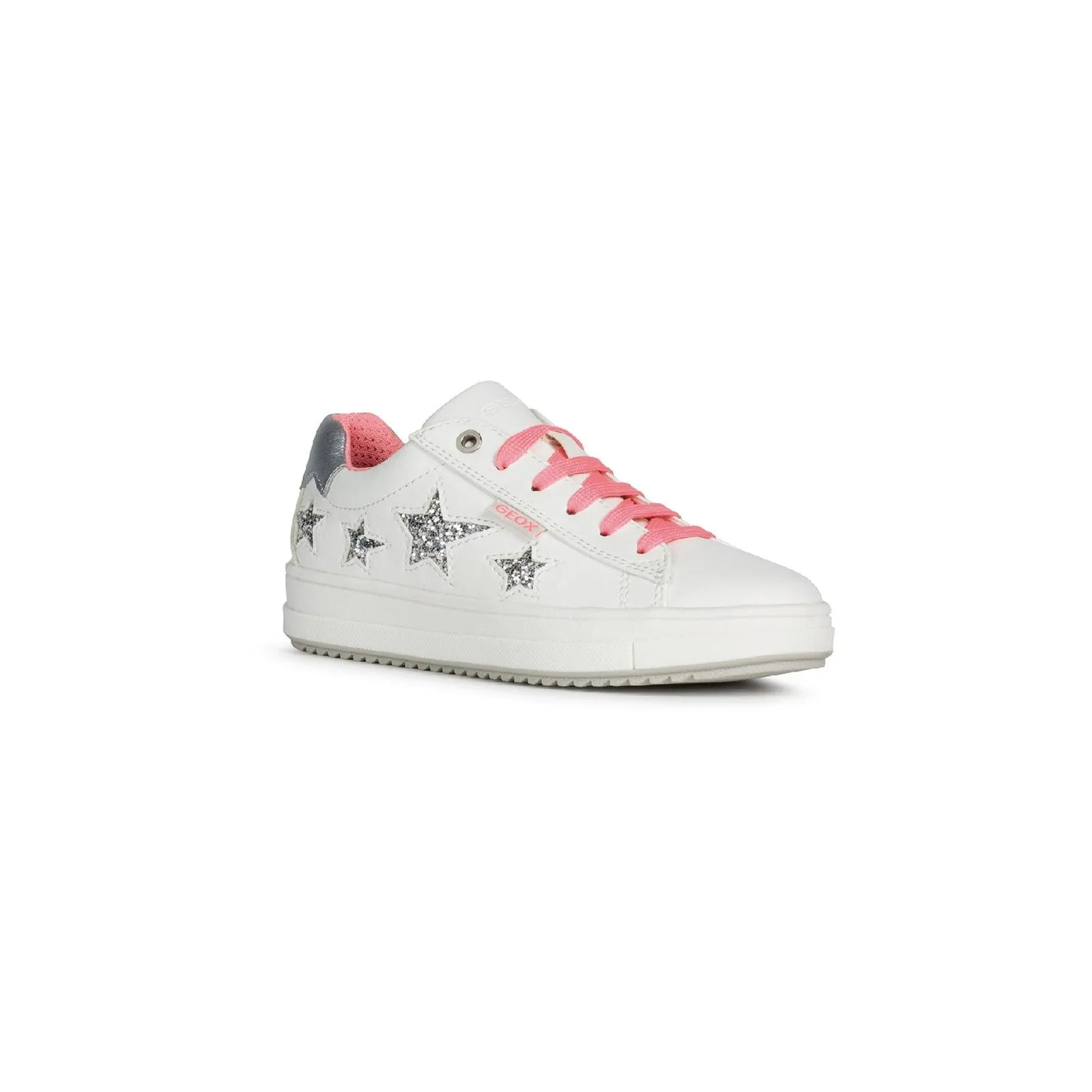 Geox J Rebecca Girl B Lace Up Trainer