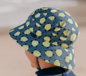 Kids Classic Swim Bucket Beach Hat - Turtle