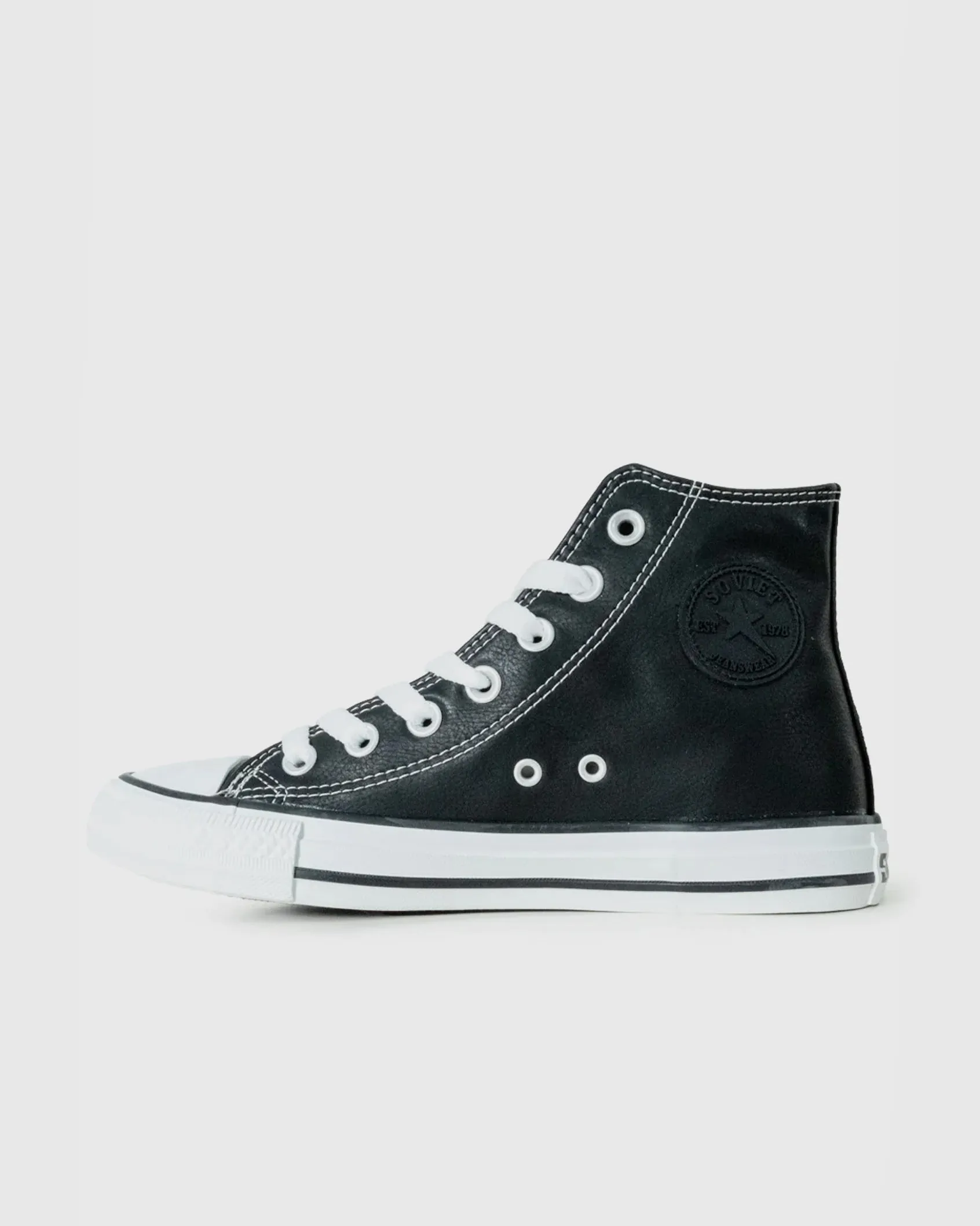 Ladies Viper - Hi Cut PU Sneaker