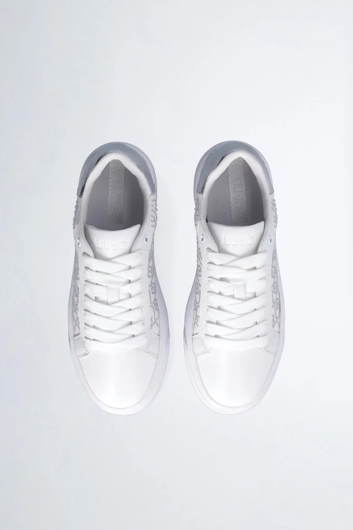 Liu Jo Platform Rhinestone Sneakers