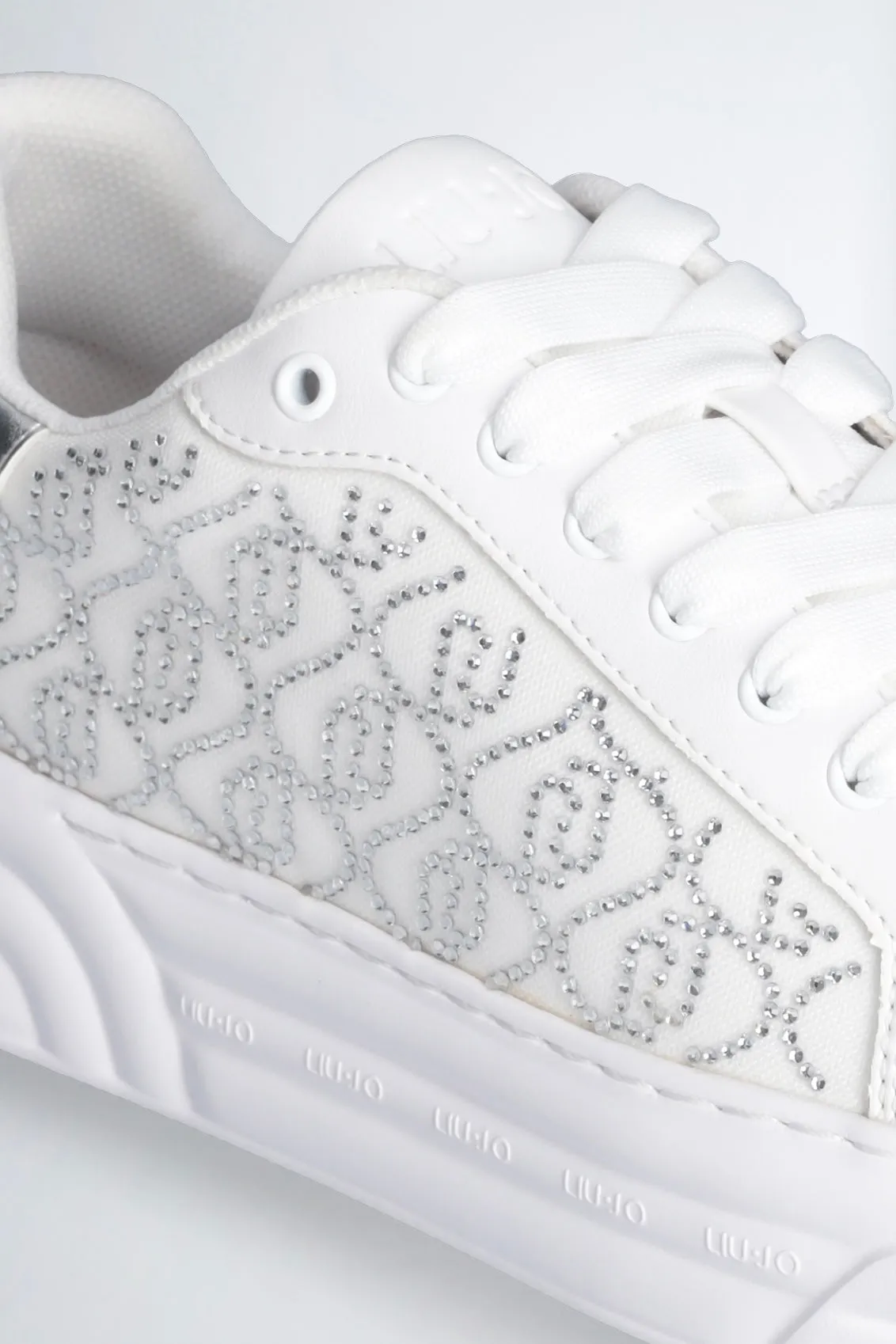 Liu Jo Platform Rhinestone Sneakers