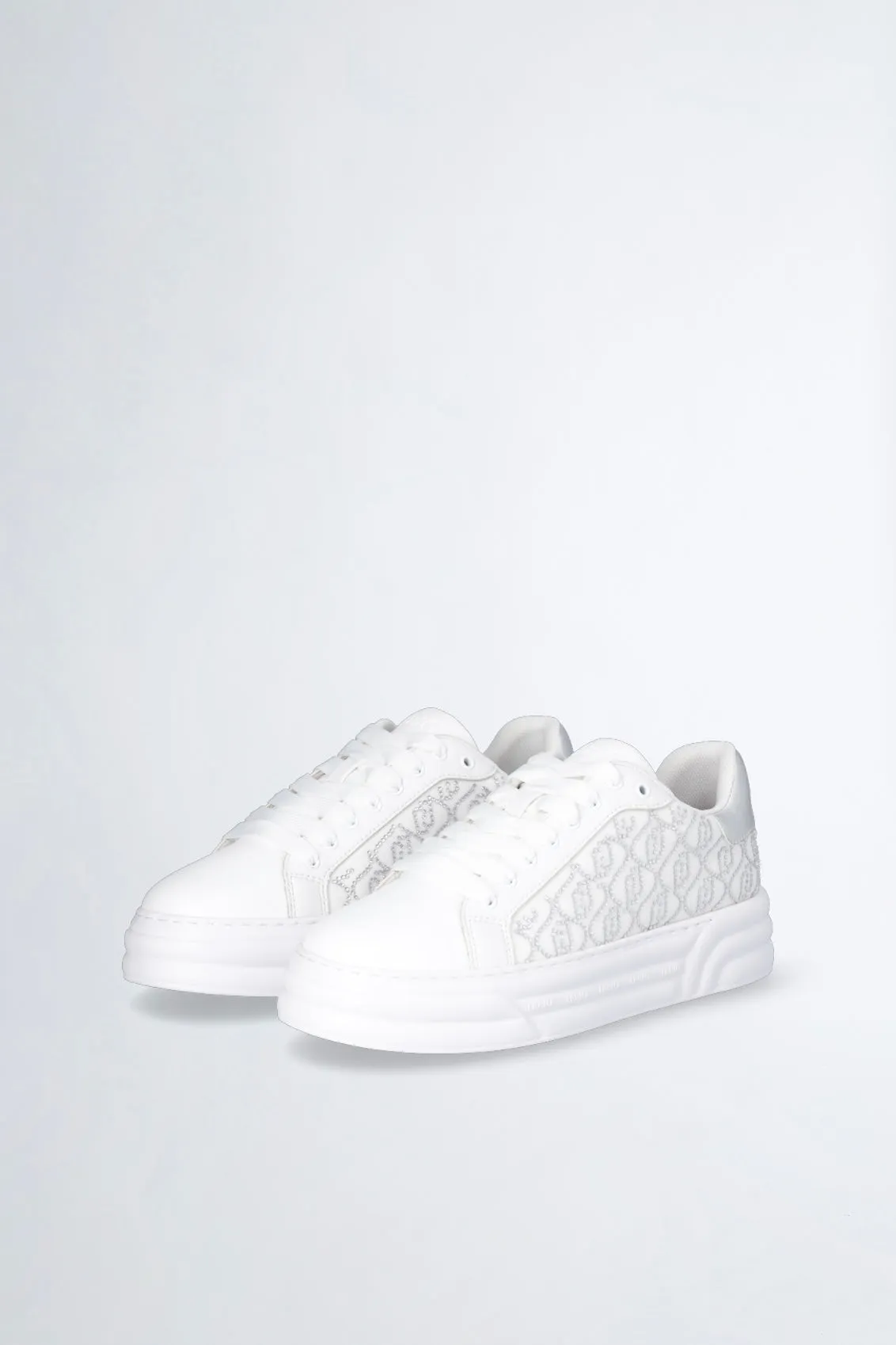 Liu Jo Platform Rhinestone Sneakers