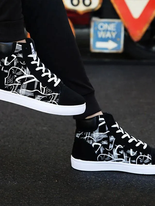 Men's Fashion Canvas Fall Casual Sneakers