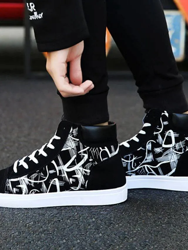 Men's Fashion Canvas Fall Casual Sneakers