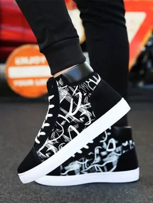 Men's Fashion Canvas Fall Casual Sneakers