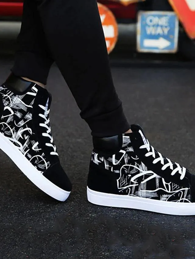 Men's Fashion Canvas Fall Casual Sneakers