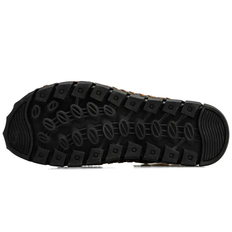 Men's Leather Casual Sandals 26354769YM