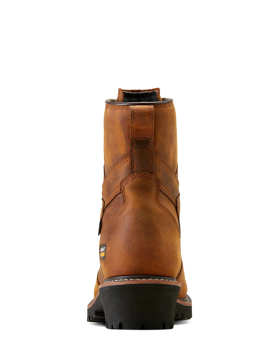 Men's Logger Shock Shield Waterproof Work Boots
