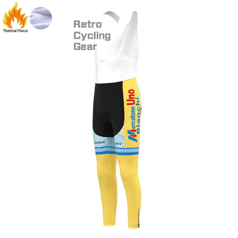 Mercatone Uno Fleece Retro Cycling Pants