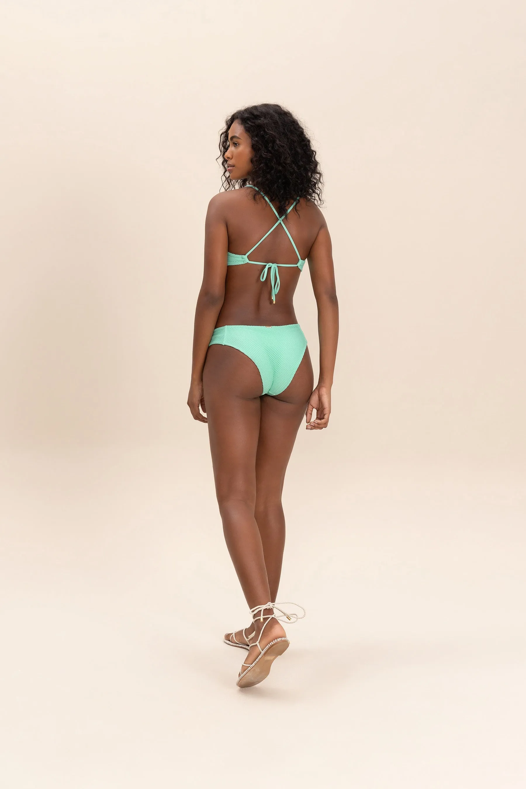 Net Pool Curve Bikini Top