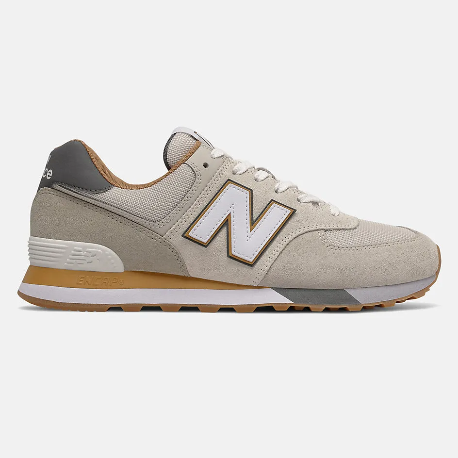 New Balance Mens 574 Fashion Trainers - Sand