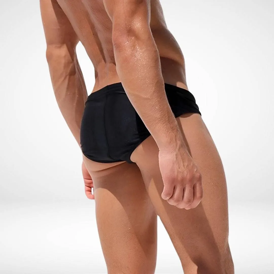Side Eyelet Swim Briefs