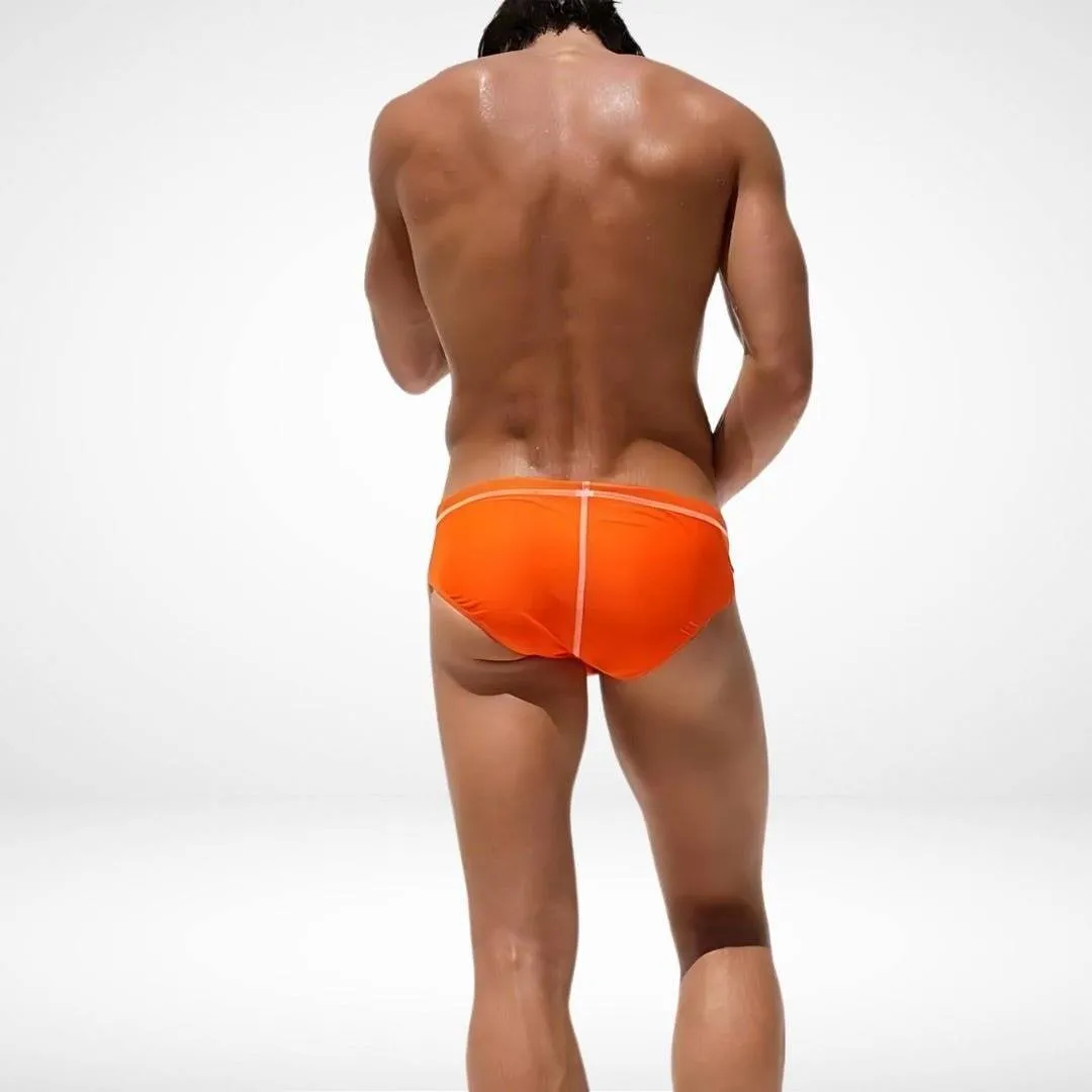 Side Eyelet Swim Briefs