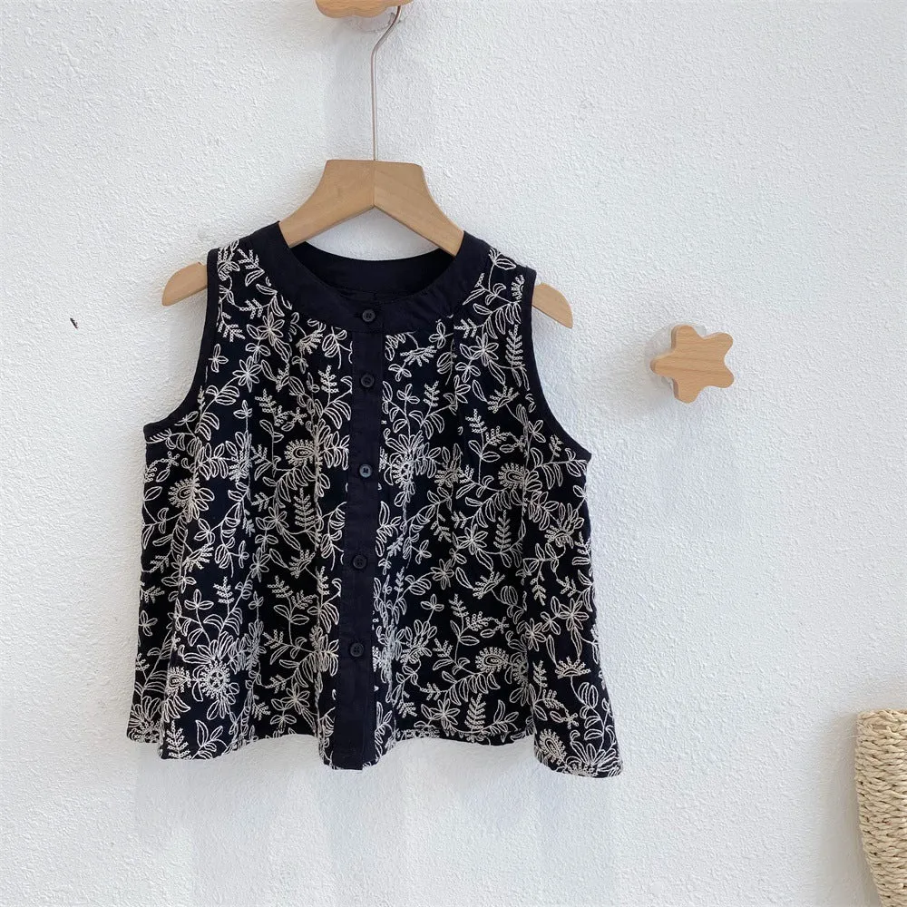 Sleeveless AOP Cotton Set