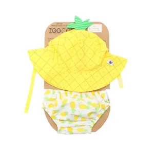 SPF 50  Baby Swim Diaper and Sun Hat Set