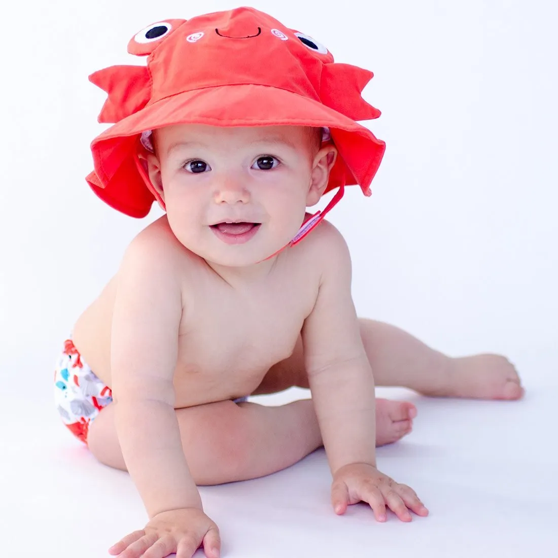 SPF 50  Baby Swim Diaper and Sun Hat Set