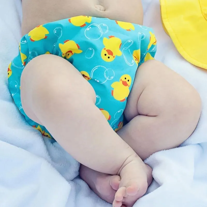 SPF 50  Baby Swim Diaper and Sun Hat Set