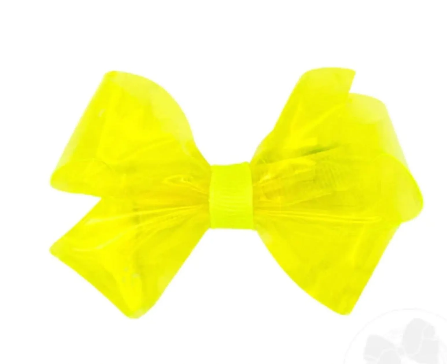 WeeSplash Neon Vinyl MEDIUM Swim Hair Bow - 6 Neon Colors