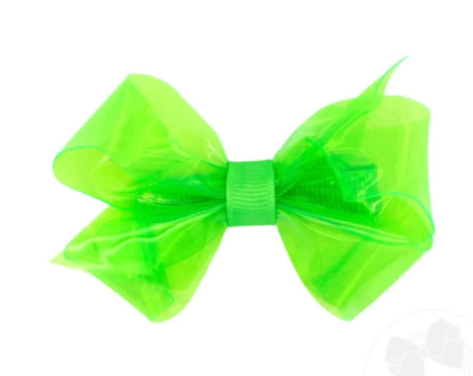 WeeSplash Neon Vinyl MEDIUM Swim Hair Bow - 6 Neon Colors