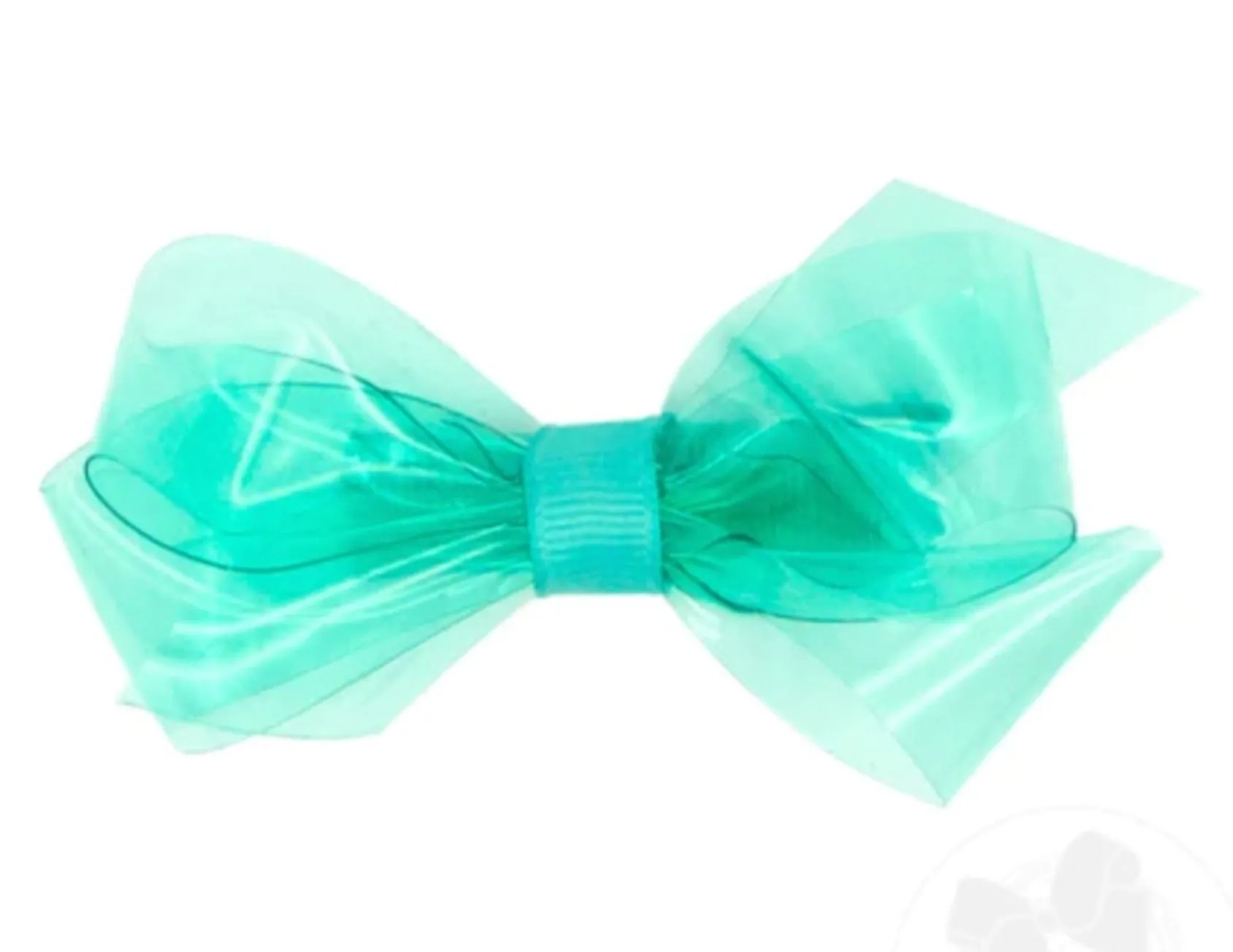 WeeSplash Neon Vinyl MEDIUM Swim Hair Bow - 6 Neon Colors