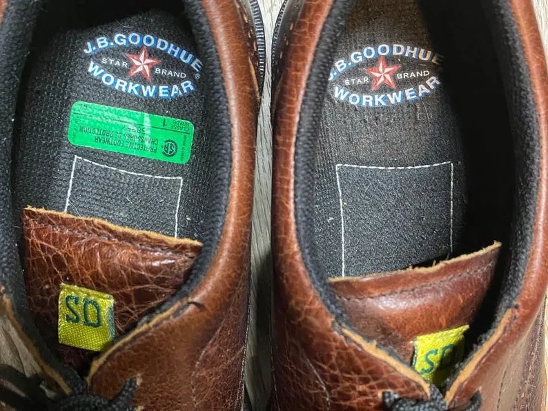 Wingtip Brogue J.B Goodhue Protective Derby Shoes 9M 42 (China)