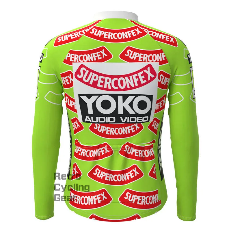 YOKO Fleece Retro Cycling Kits